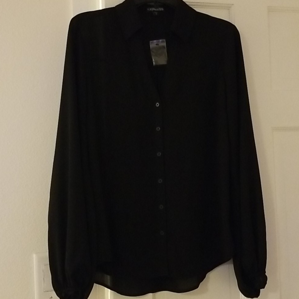Express button blouse